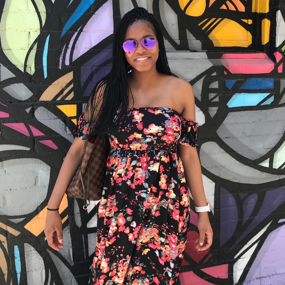 Long maxi dress